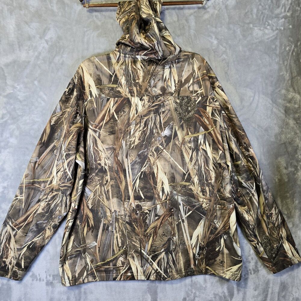 Red Head Truetimber Camo Fleece Hunting Pullover Hoodie XL Kangaroo Pouch Gorp - Picture 6 of 11